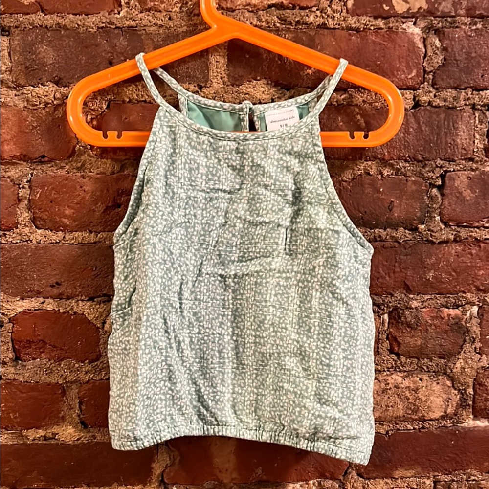 Green Abercrombie Sleeveless Top